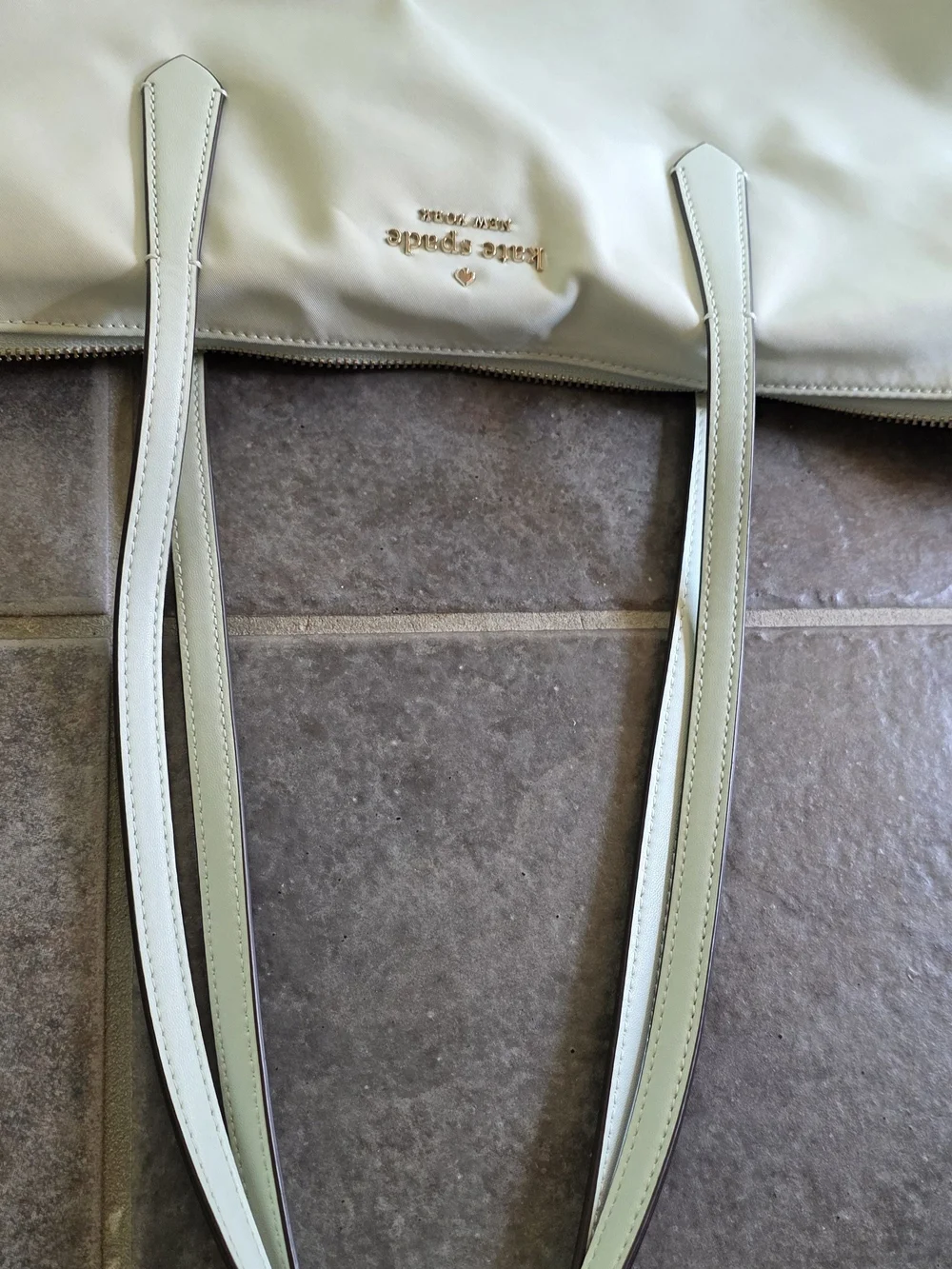 kate spade Light Green Tote Bag